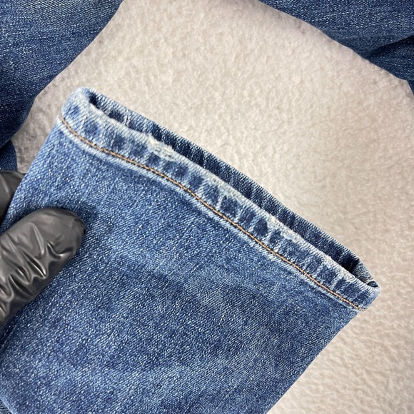 Citizens of Humanity Blue Elsa Mid-Rise Slim Fit Crop Jeans Womens Size 27 - Picture 4 of 16